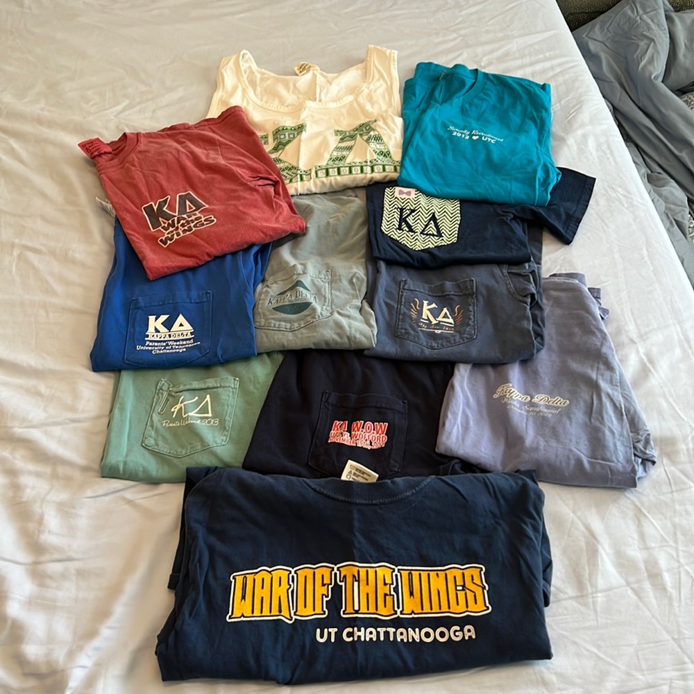 Kappa delta tshirt bundle. UTC.